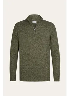 Profuomo Trui Half Zip Wol Dark Green (PPXJ30047D)