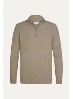 Profuomo Trui Half Zip Wol Beige (PPXJ30047E)