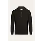 Profuomo Trui Half Zip Wol Dark Brown (PPXJ30058F)