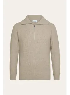 Profuomo Trui Half Zip Wol Beige (PPXJ30058G)