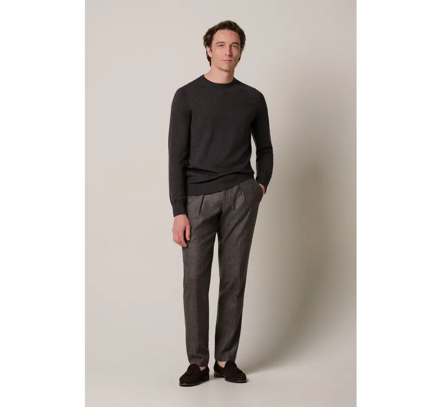 Profuomo Pullover Wol Dark Brown (PP2J00013C)