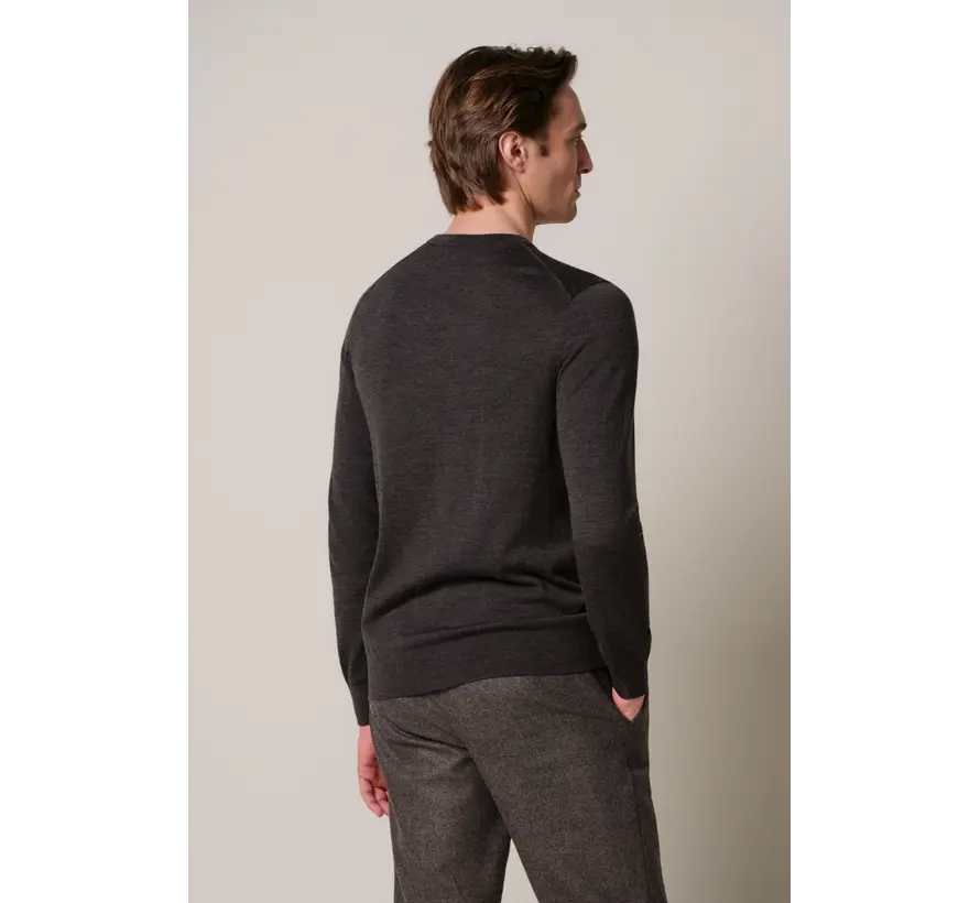 Profuomo Pullover Wol Dark Brown (PP2J00013C)