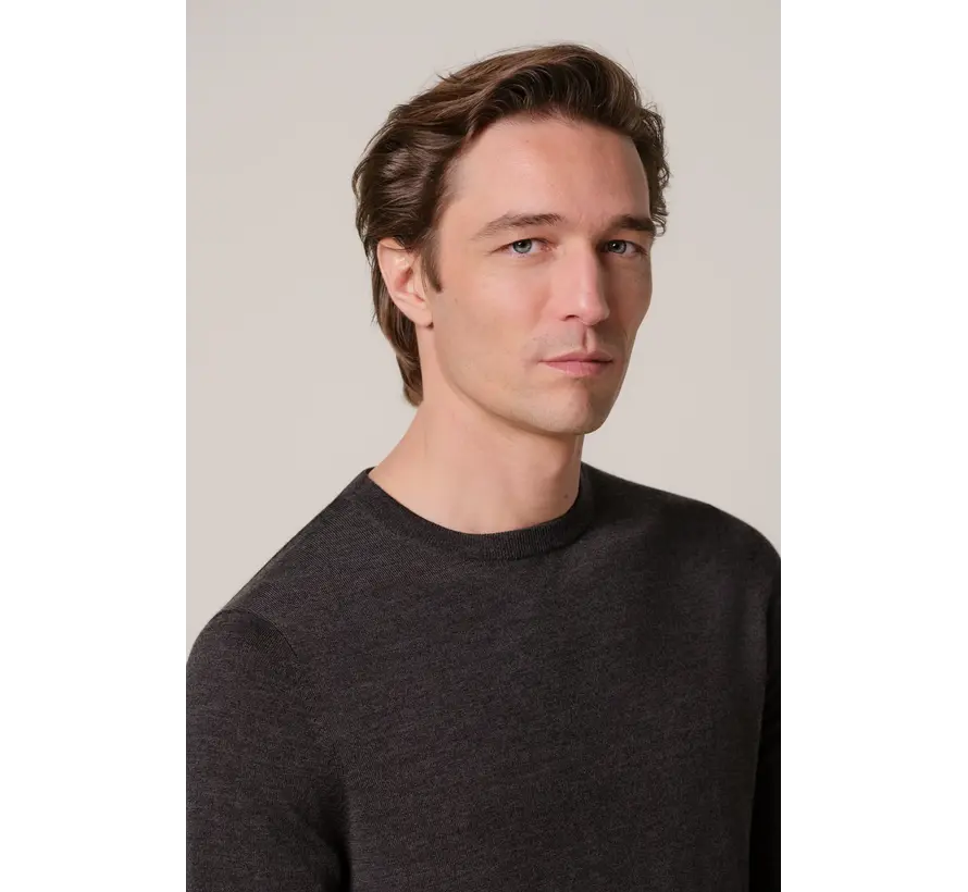 Profuomo Pullover Wol Dark Brown (PP2J00013C)