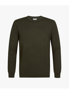 Profuomo Profuomo Pullover Crew Neck Dark Green (PPXJ30001C)