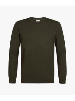 Profuomo Pullover Crew Neck Dark Green (PPXJ30001C)