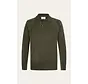 Profuomo Longsleeve Polo Chenille Green (PPXJ30036B)