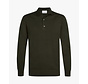 Profuomo Longsleeve Polo Regular Fit Luxury Basic One Piece Green (PPXJ30003C)