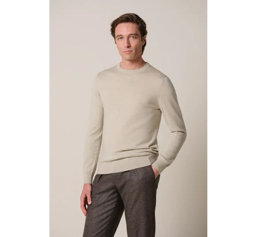Profuomo Pullover Wol Beige (PP2J00013D)