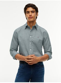 Tommy Hilfiger Tommy Hilfiger Overhemd Heritage Oxford Green ( MW0MW36395 - 0N2)
