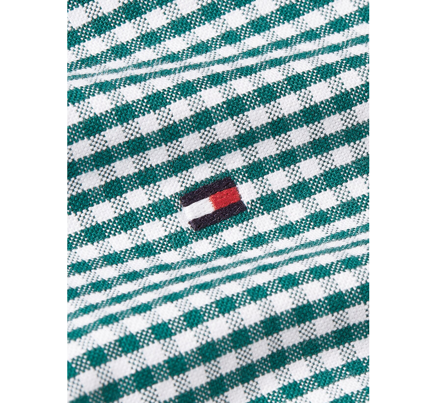 Tommy Hilfiger Overhemd Heritage Oxford Green ( MW0MW36395 - 0N2)