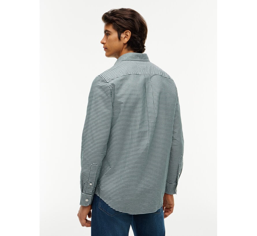 Tommy Hilfiger Overhemd Heritage Oxford Green ( MW0MW36395 - 0N2)
