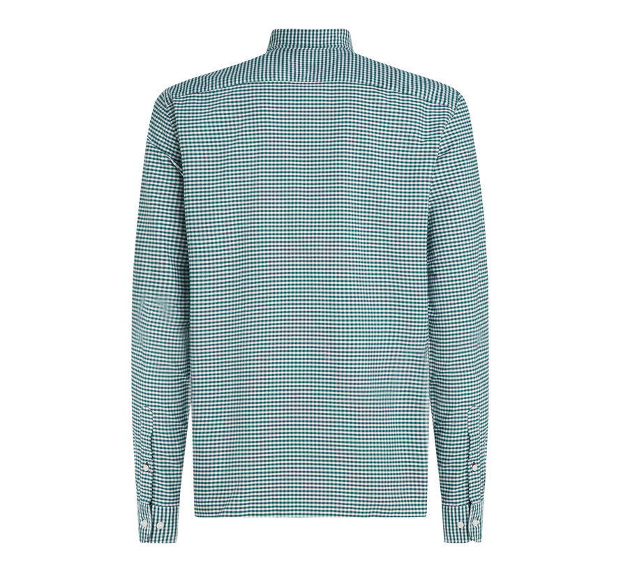 Tommy Hilfiger Overhemd Heritage Oxford Green ( MW0MW36395 - 0N2)