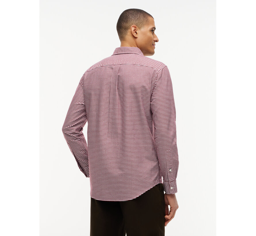 Tommy Hilfiger Overhemd Heritage Oxford Burgundy ( MW0MW36395 - 0QJ)