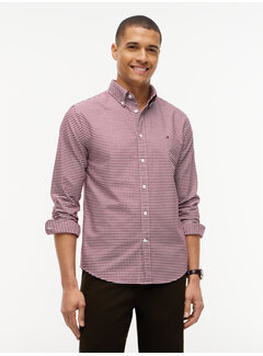 Tommy Hilfiger Tommy Hilfiger Overhemd Heritage Oxford Burgundy ( MW0MW36395 - 0QJ)