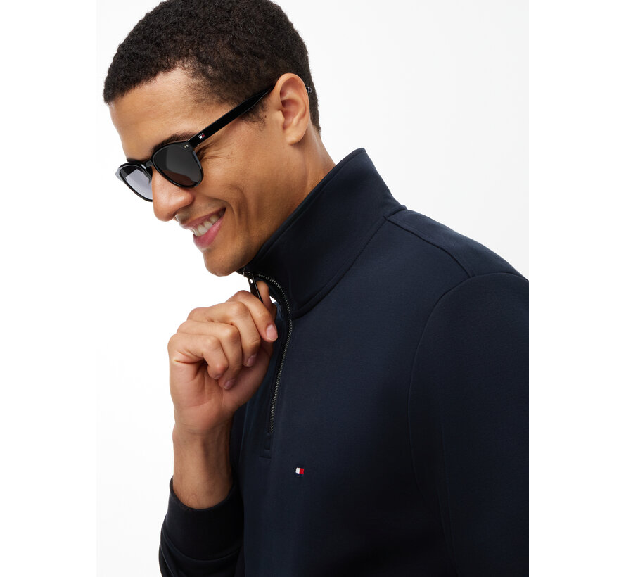 Tommy Hilfiger Half Zip Trui Essential Intechno Navy Blue (MW0MW36510 - DW5)