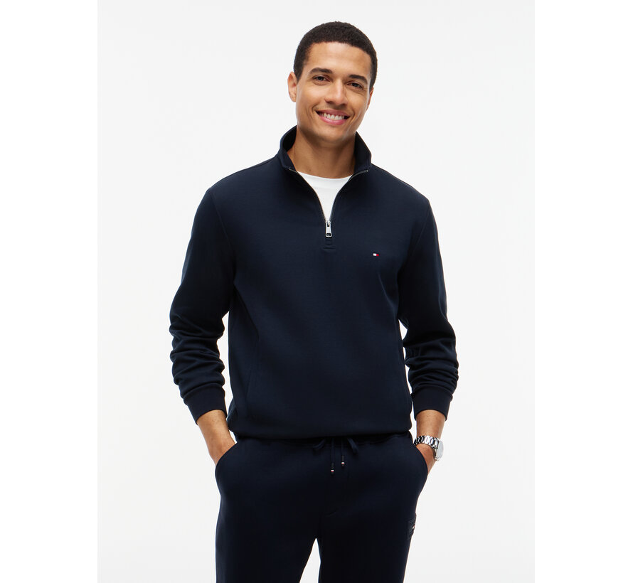 Tommy Hilfiger Half Zip Trui Essential Intechno Navy Blue (MW0MW36510 - DW5)