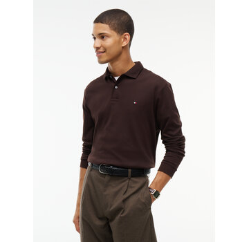 Tommy Hilfiger Tommy Hilfiger Longsleeve Polo Liquid Cotton Chocolate (MW0MW37317 - HJT)