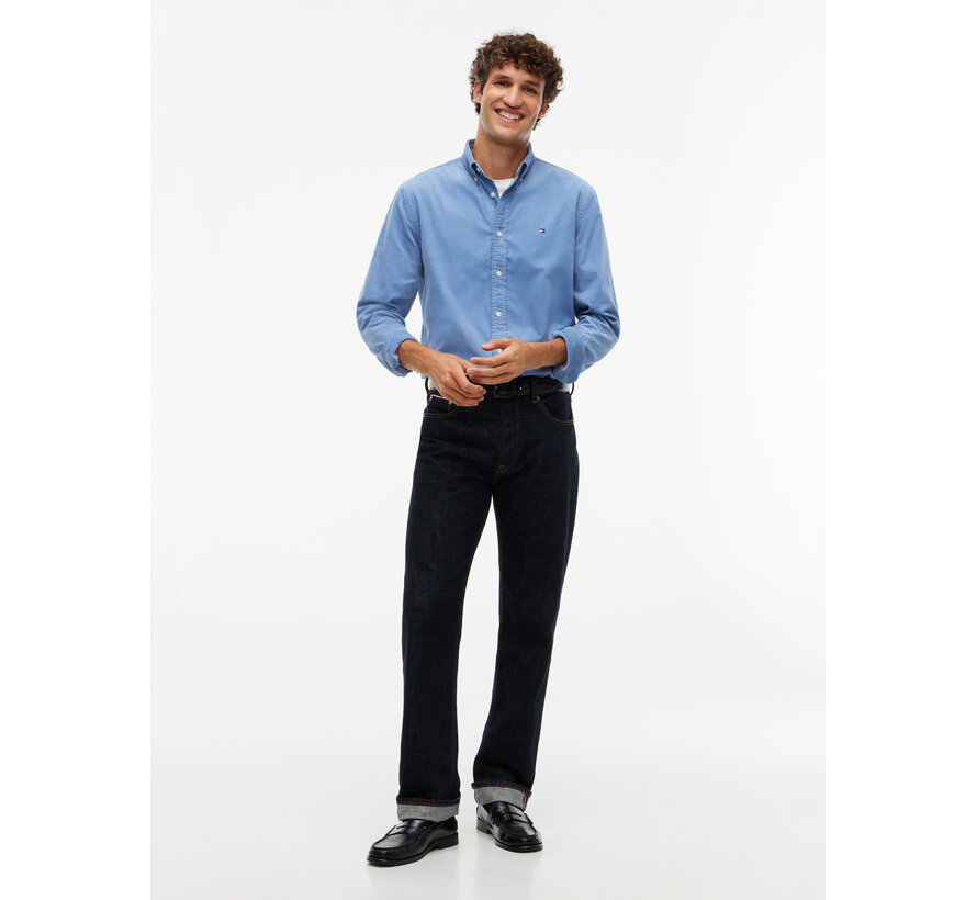 Tommy Hilfiger Overhemd Corduroy Solid Regular Fit Brisk Blue (MW0MW40486 - C2B)