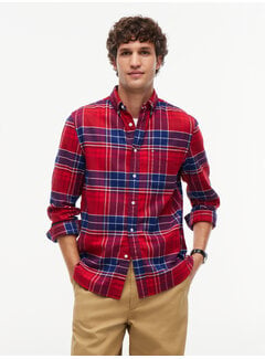 Tommy Hilfiger Tommy Hilfiger Overhemd Flannel Regular Fit Red Check (MW0MW44592 - 0QJ)