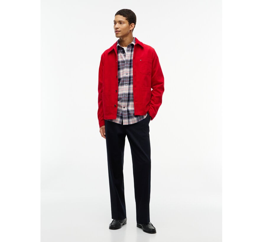Tommy Hilfiger Overhemd Tartan Flannel Ivory Check (MW0MW44611 - 0QY)