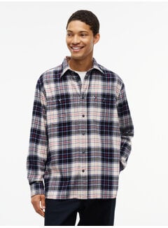 Tommy Hilfiger Tommy Hilfiger Overhemd Tartan Flannel Ivory Check (MW0MW44611 - 0QY)