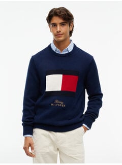Tommy Hilfiger Tommy Hilfiger Crew Neck Trui Flag Navy (MW0MW44816 - DCC)
