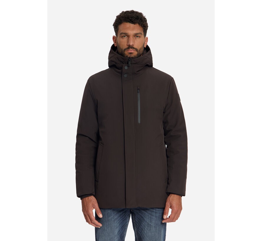 Jacket Hooded Softshell Earth (33630818SN - 047)
