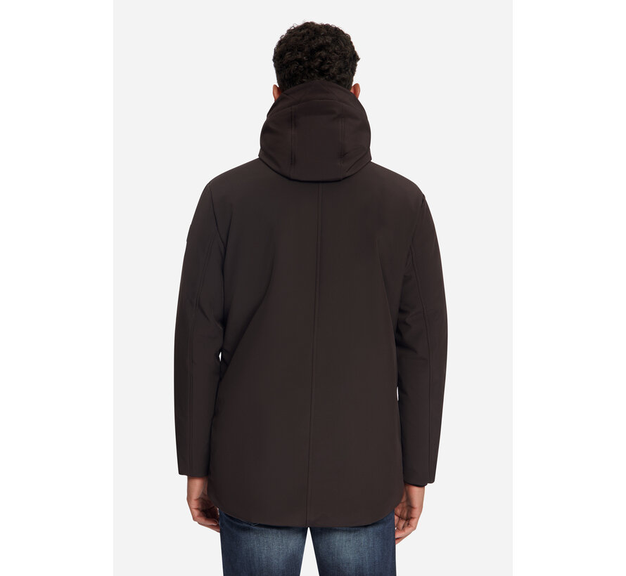 Jacket Hooded Softshell Earth (33630818SN - 047)