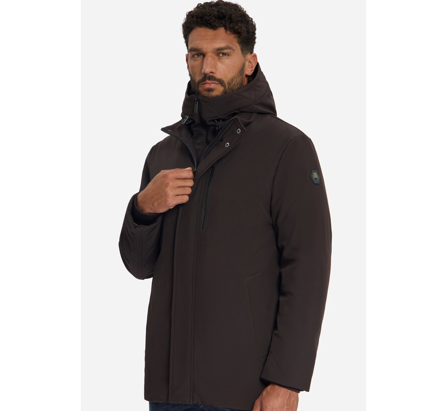 Jacket Hooded Softshell Earth (33630818SN - 047)