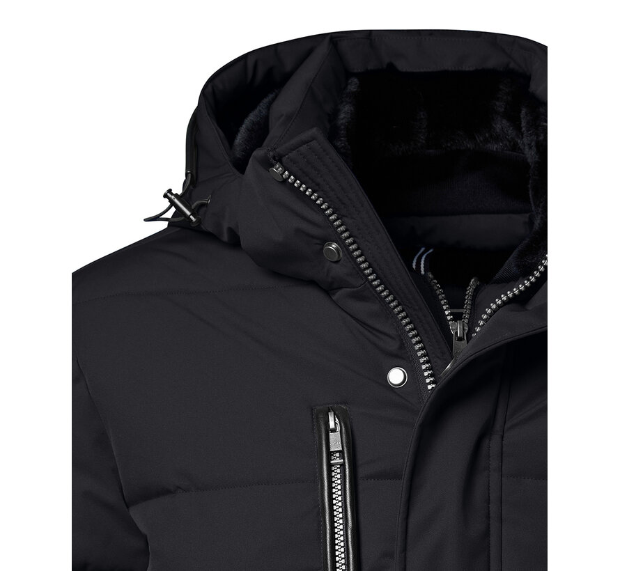 Pierre Cardin Winterjas Parka Zwart (10182.0097 - 9000)