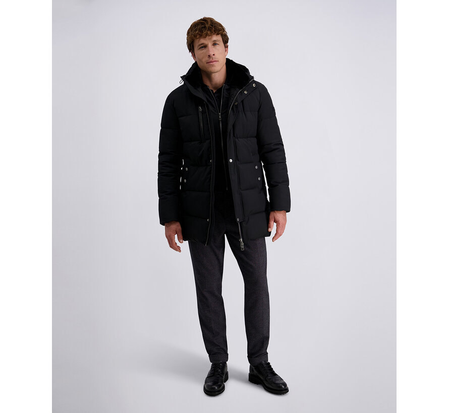 Pierre Cardin Winterjas Parka Zwart (10182.0097 - 9000)