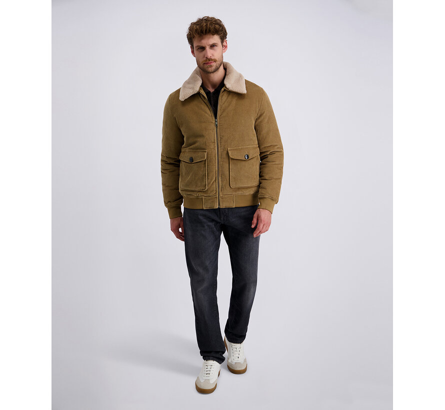 Pierre Cardin Winterjas Blouson Corduroy Camel (10215.0119 - 8117)
