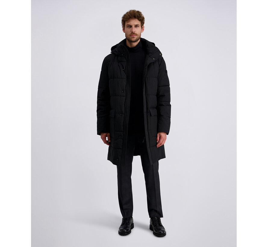 Pierre Cardin Winterjas Parka Zwart (10217.0097 - 9000)