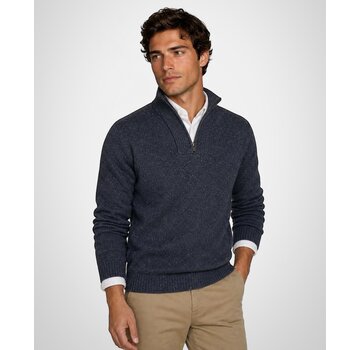 McGregor Trui Zip Mock Fishermans Navy (MM262.1204.04 - 2100)