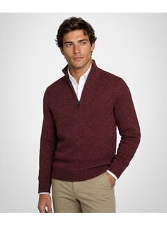 McGregor McGregor Trui Zip Mock Fishermans Burgundy (MM262.1204.04 - 4215)