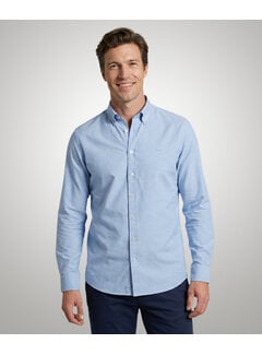 McGregor McGregor Overhemd Pique Stretch Light Blue (MM262.6001.01 - 2001)