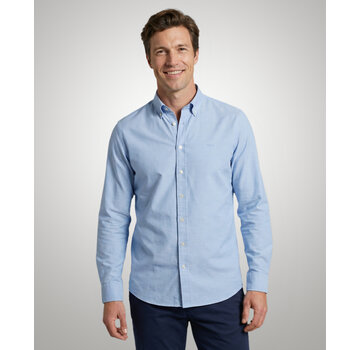 McGregor Overhemd Pique Stretch Light Blue (MM262.6001.01 - 2001)