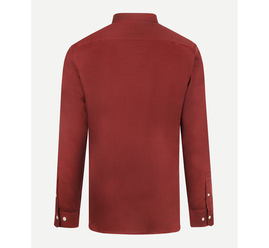 McGregor Overhemd Pique Stretch Burgundy (MM262.6001.01 - 4215)