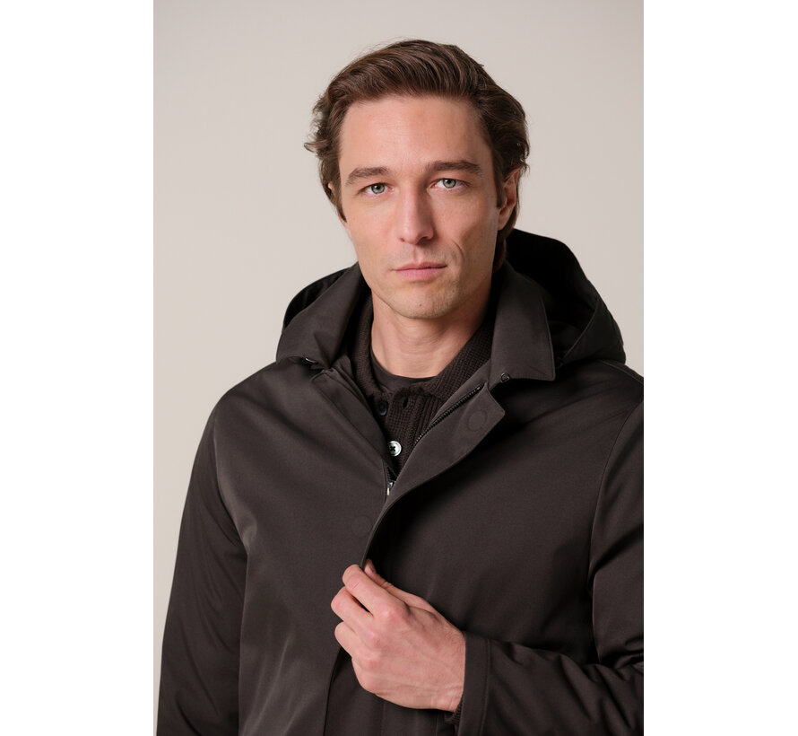 Profuomo Winterjas Coat Magnet Dark Brown (PPXU30002C)