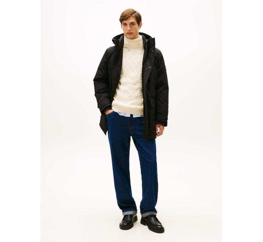 Tommy Hilfiger Winterjas Parka Rockie Down Black (MW0MW40632 - BDS)