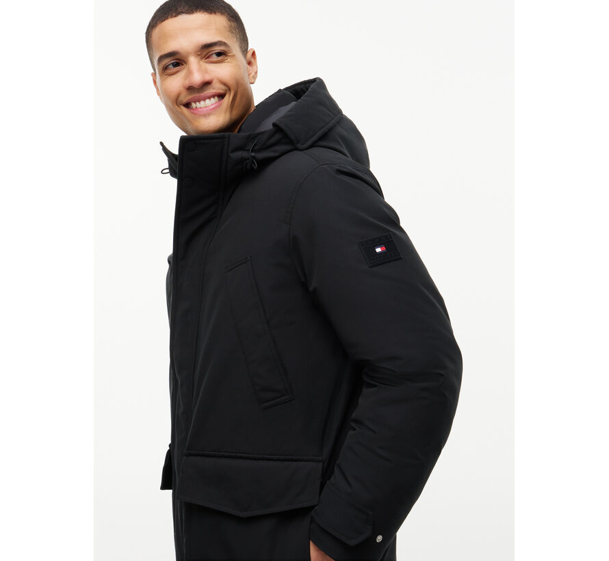 Tommy Hilfiger Winterjas Parka Rockie Down Black (MW0MW40632 - BDS)