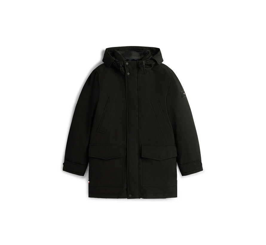 Tommy Hilfiger Winterjas Parka Rockie Down Black (MW0MW40632 - BDS)