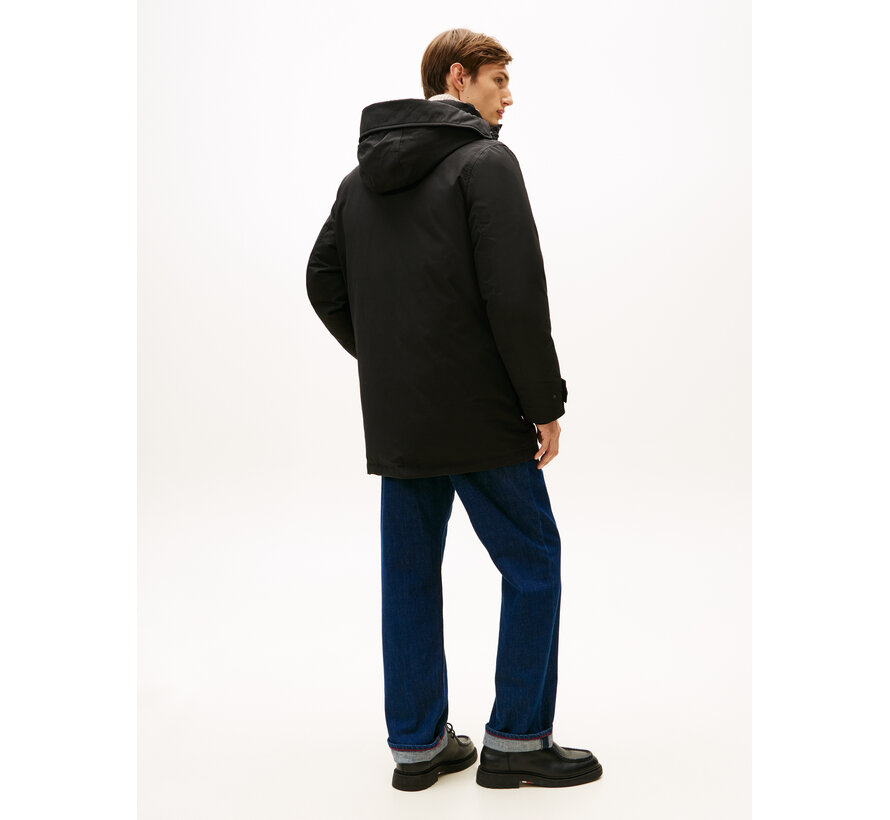 Tommy Hilfiger Winterjas Parka Rockie Down Black (MW0MW40632 - BDS)