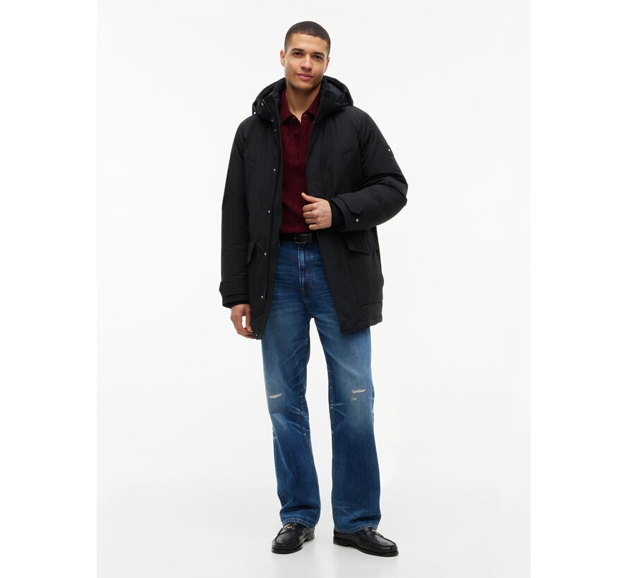 Tommy Hilfiger Winterjas Parka Rockie Down Black (MW0MW40632 - BDS)