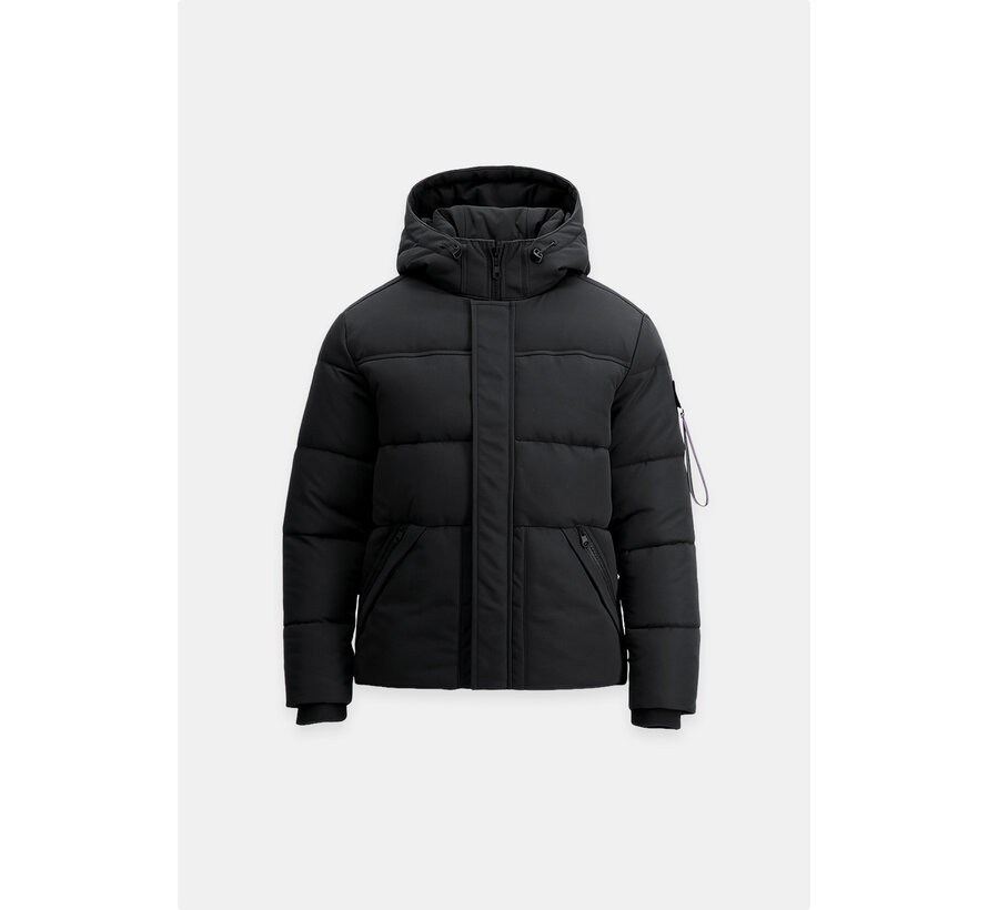 Jacket Short Puffer Black (5367544 RIDGE - 201)