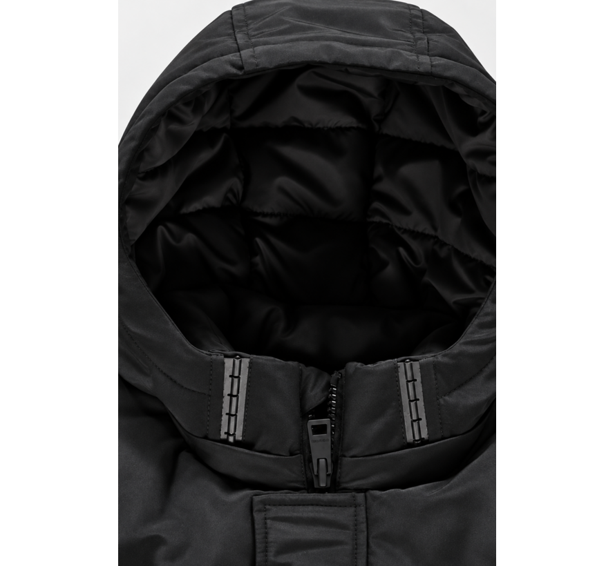 Jacket Short Puffer Black (5367544 RIDGE - 201)
