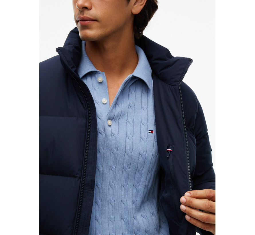 Tommy Hilfiger Winterjas Down Stand Puffer Navy (MW0MW45302 - DW5)