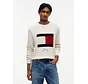 Tommy Hilfiger Crew Neck Trui Flag Ivory (MW0MW44816 - Z00)