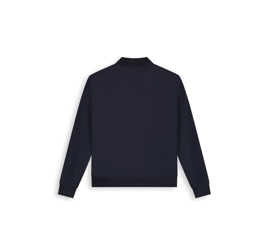 Travel Stretch Bomber Jacket Navy (26010223 - 57)