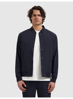 Pure Path Travel Stretch Bomber Jacket Navy (26010223 - 57)